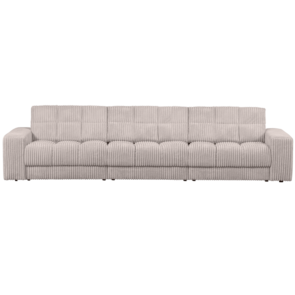 3 vietų sofa SECOND DATE, šenilinis audinys Natural