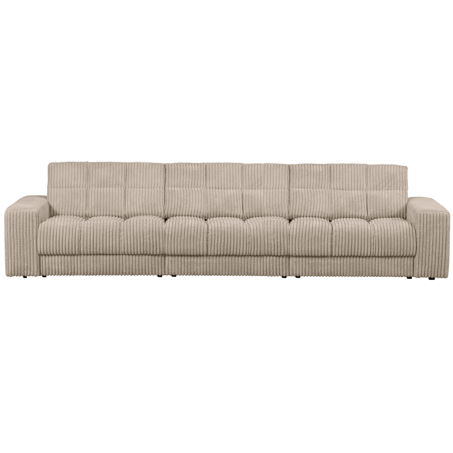 3 vietų sofa SECOND DATE, rib audinys Travertin