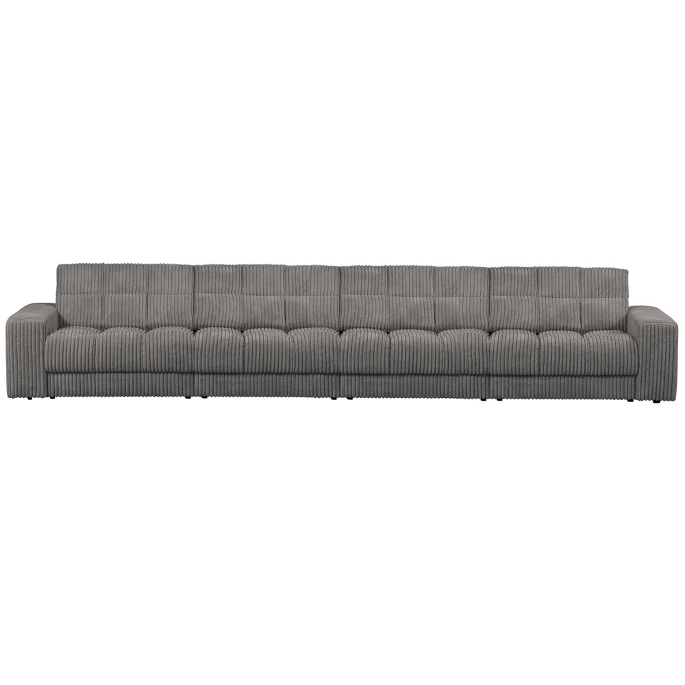 4-vietė SOFA SECOND DATE, travertin spalvos šenilis