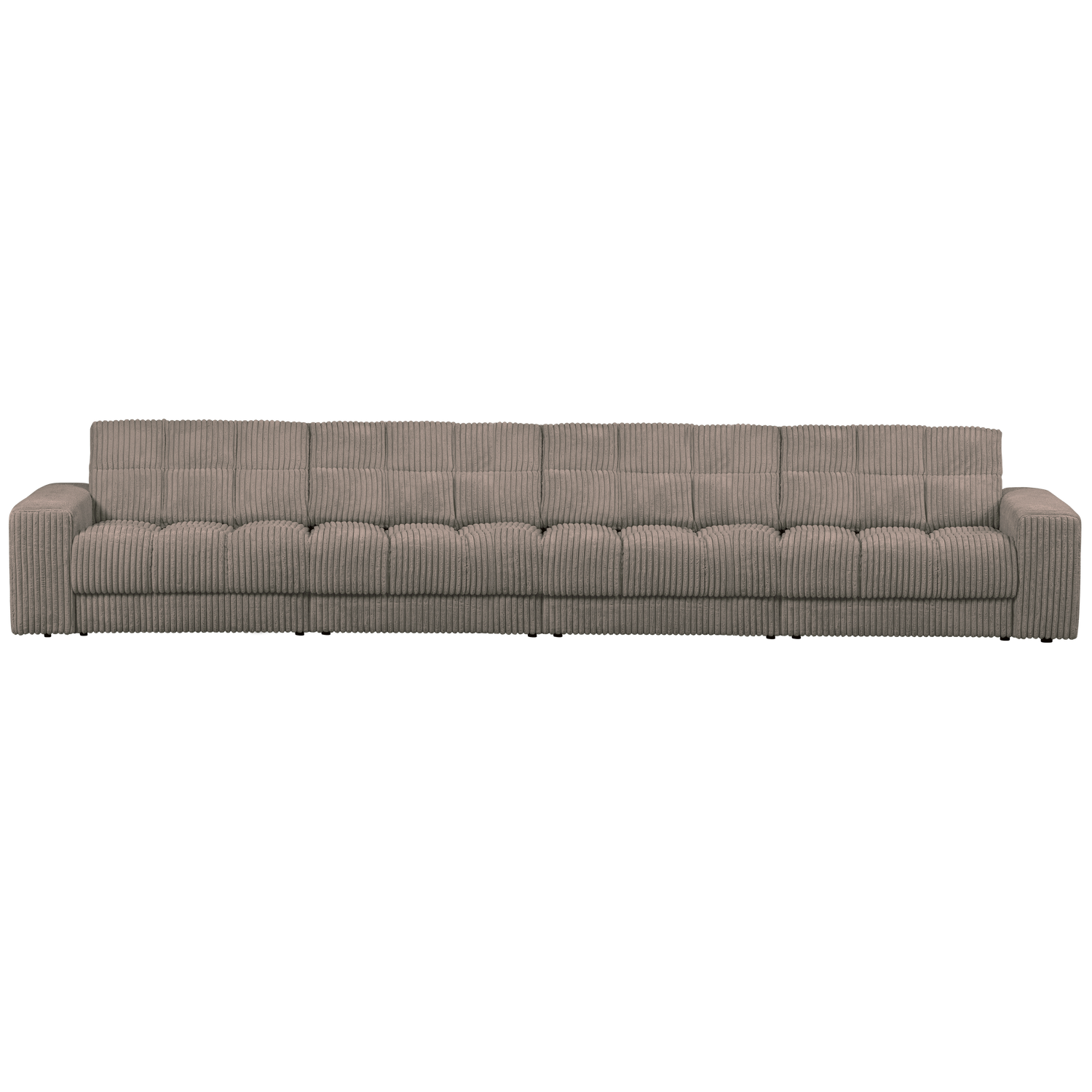 4-vietė SOFA SECOND DATE, mud spalvos šenilis
