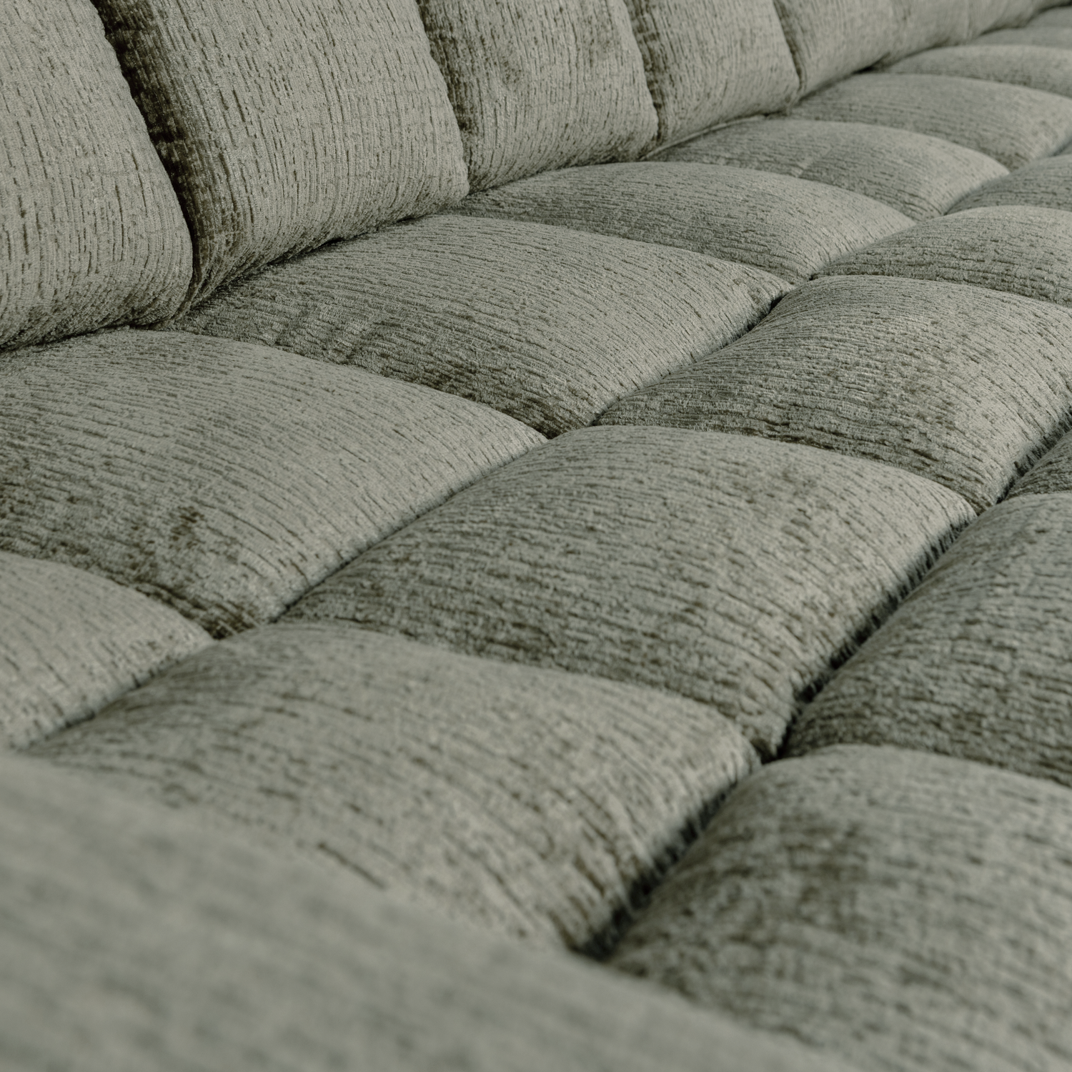 Dešinysis Kušetės Elementas SECOND DATE, struktūrinis aksomas, frost