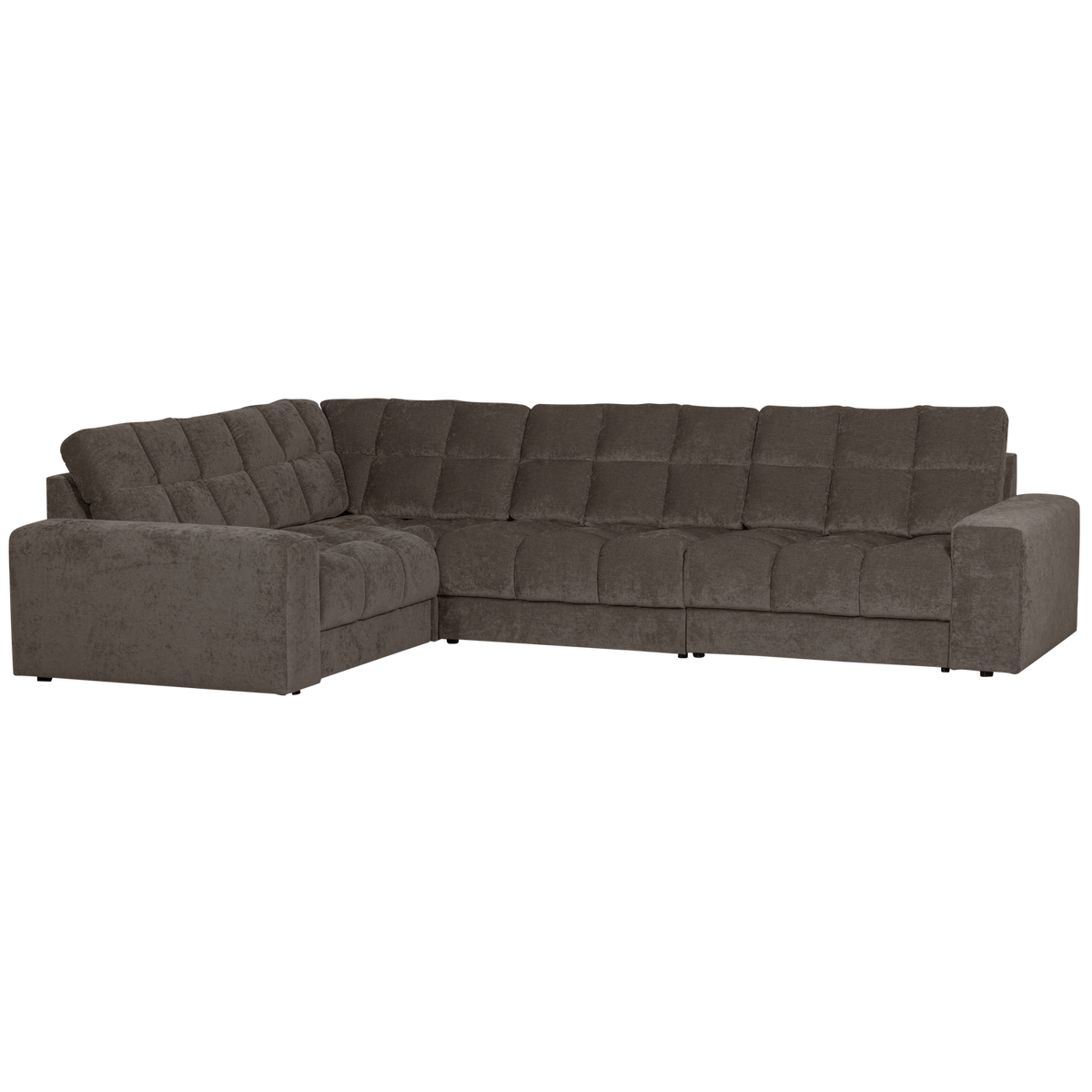 Kampinė sofa SECOND DATE, pilkas audinys
