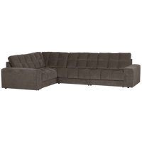 Kampinė sofa SECOND DATE, pilkas audinys