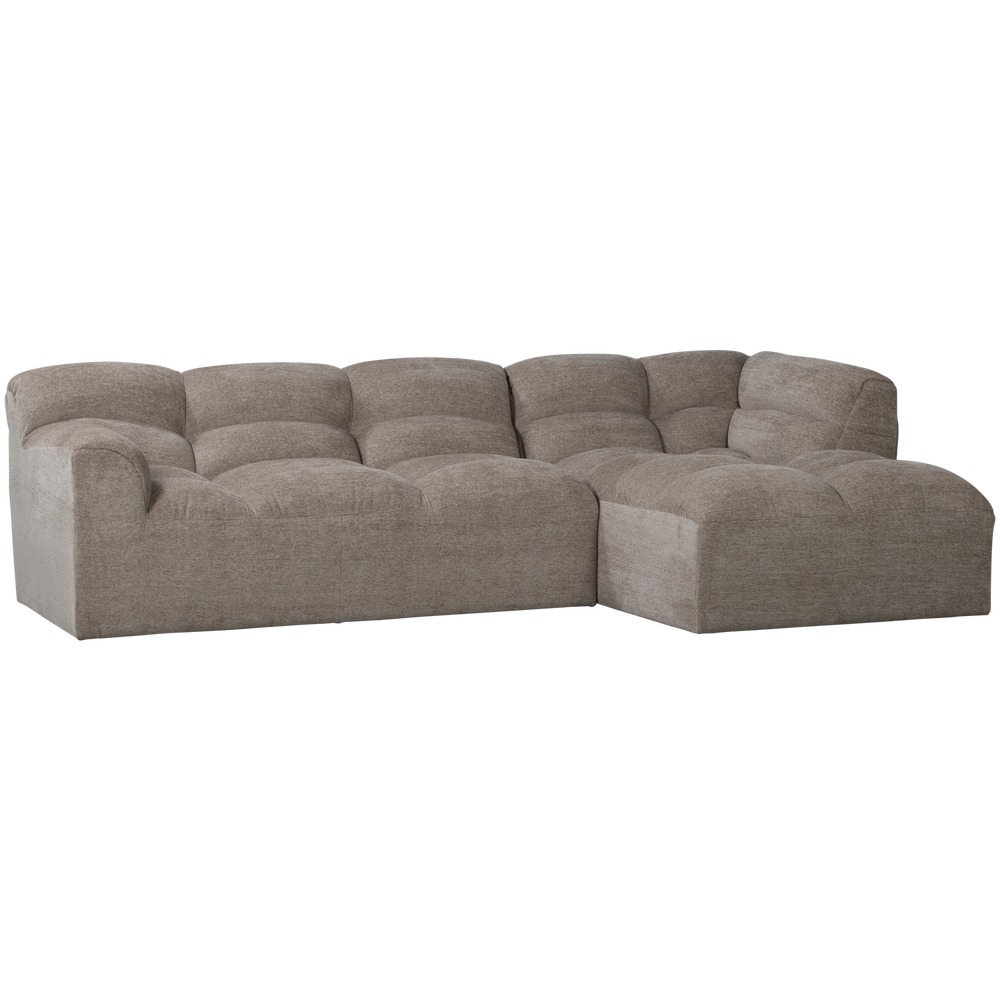 Šezlongas TIBAS, dešinė, šviesiai smėlinė