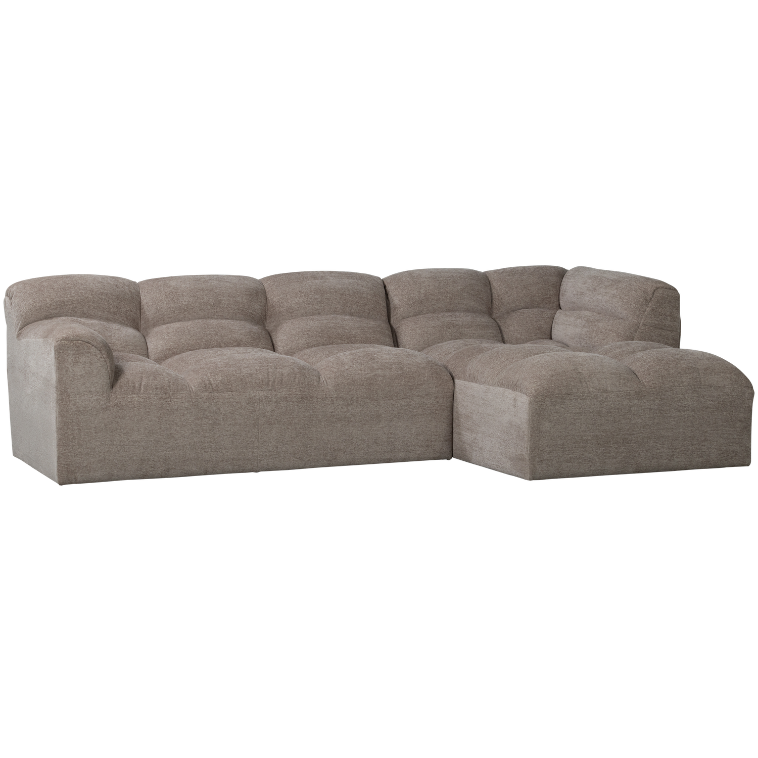 Šezlongas TIBAS, dešinė, šviesiai smėlinė