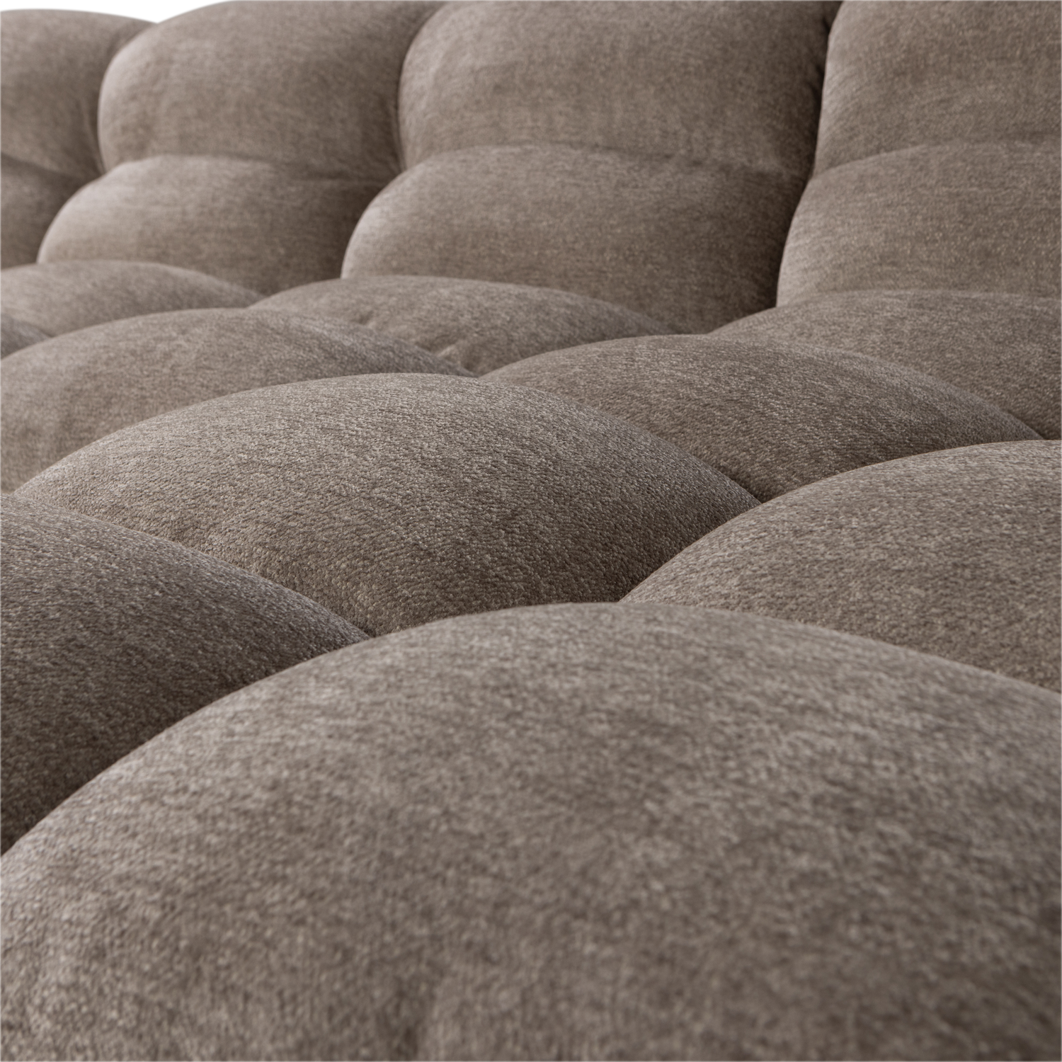 Kampinė sofa TIBAS, kairė, šviesiai smėlinė