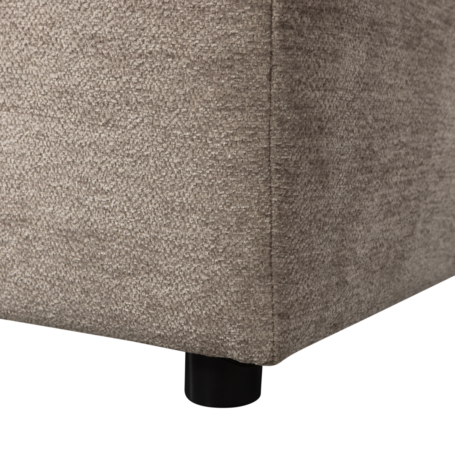 Kampinė sofa TIBAS, kairė, šviesiai smėlinė