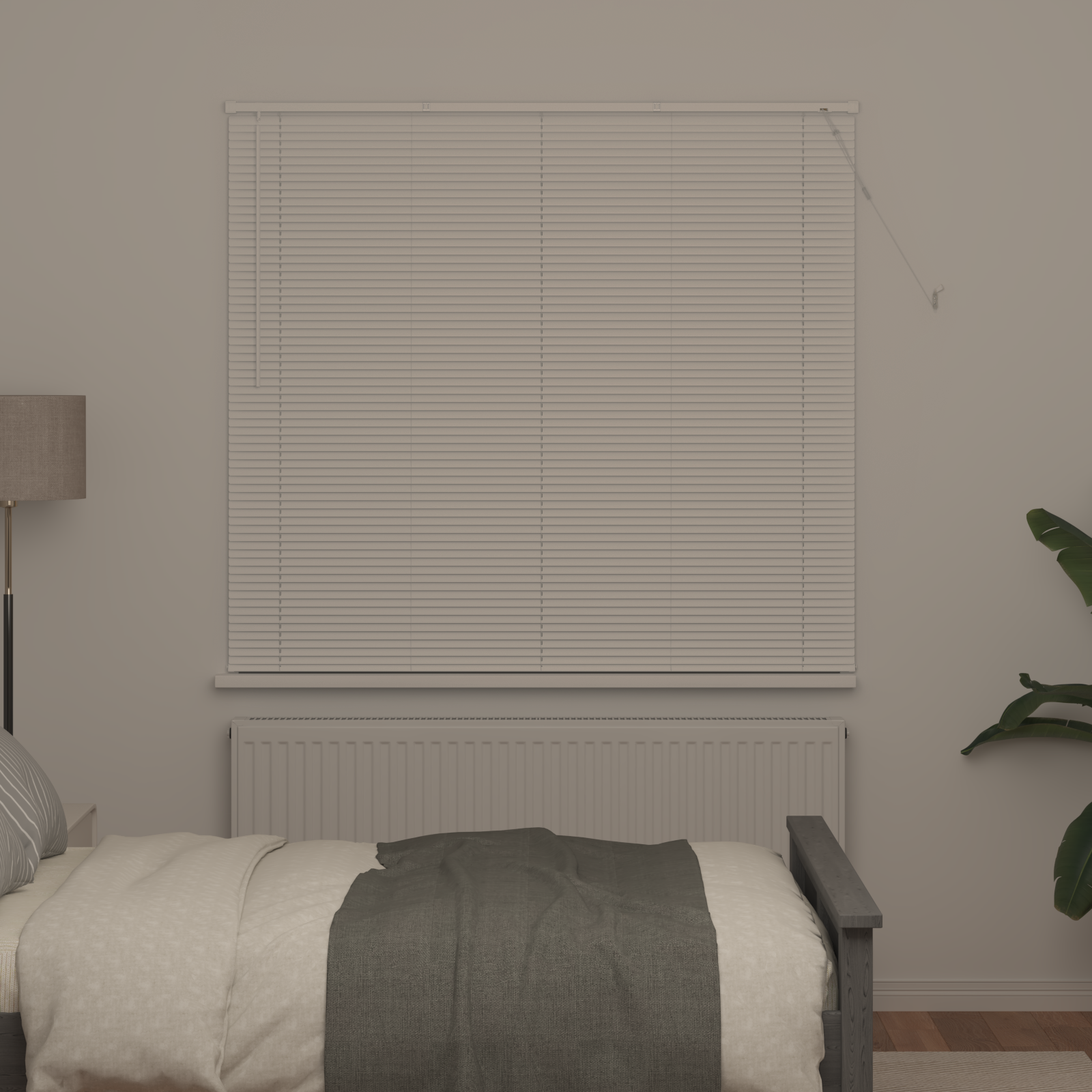Venecijos žaliuzės Reguliuojamas Balta 150 x 160 cm PVC