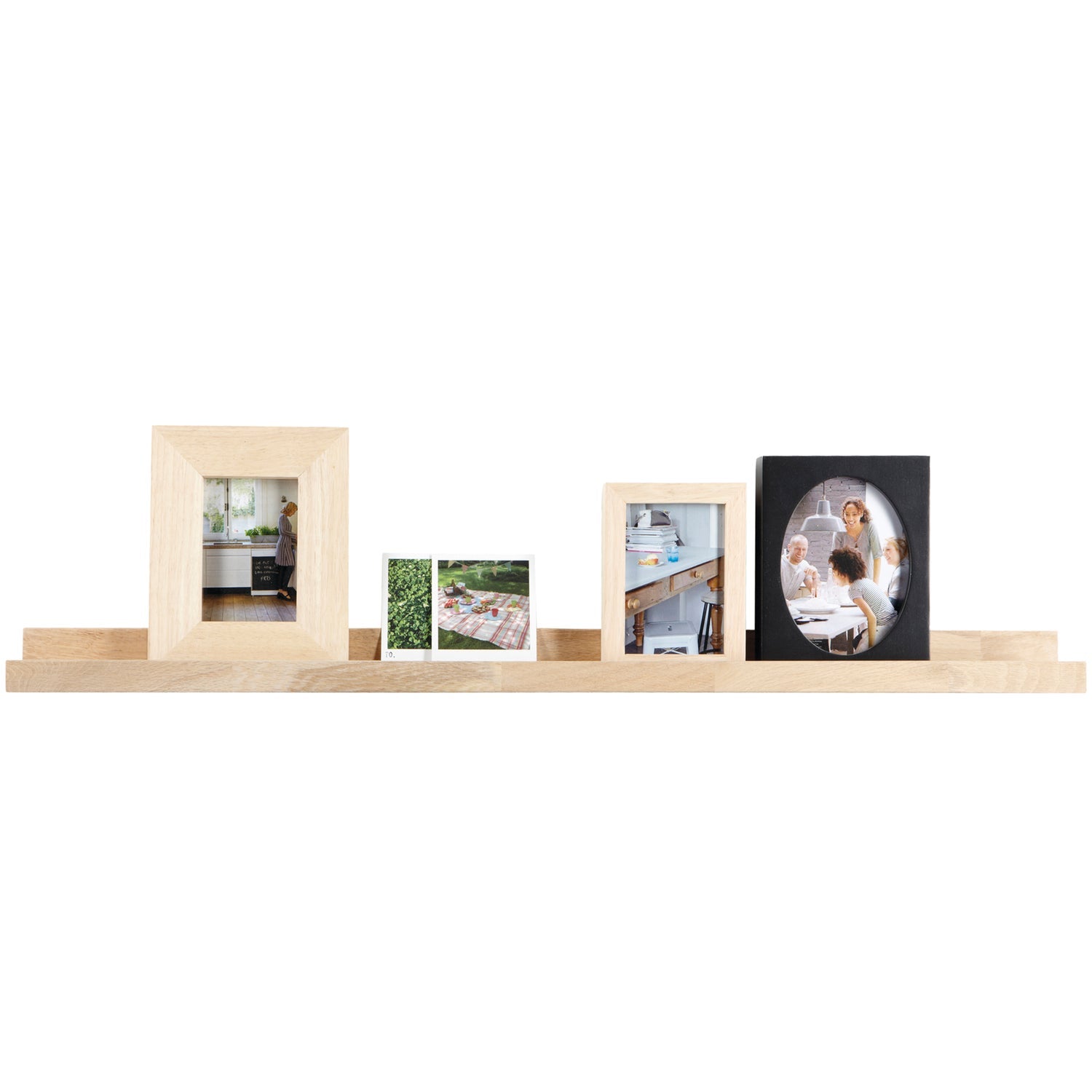 VT-PHOTOFRAME SHELF OAK 100CM