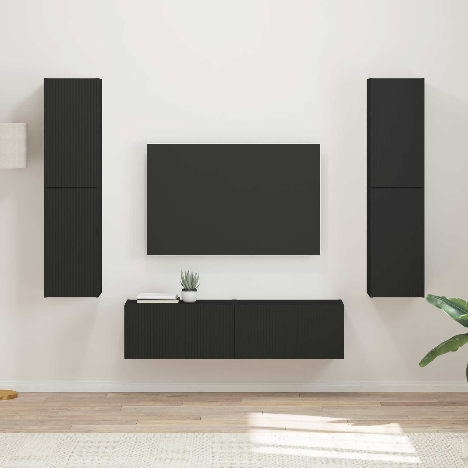 3 pcs Black