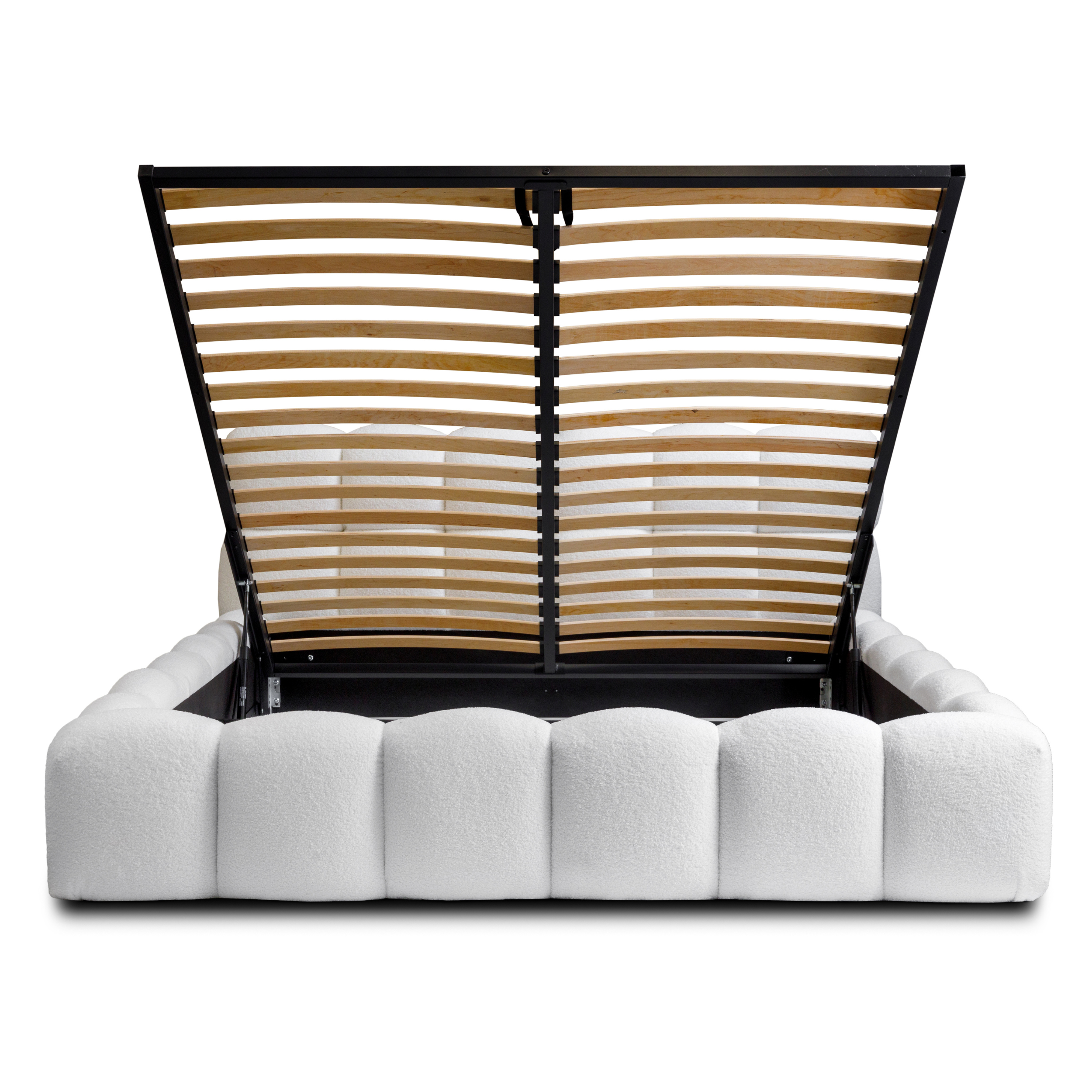 Miegamojo lova JASMIJA, balta quelle