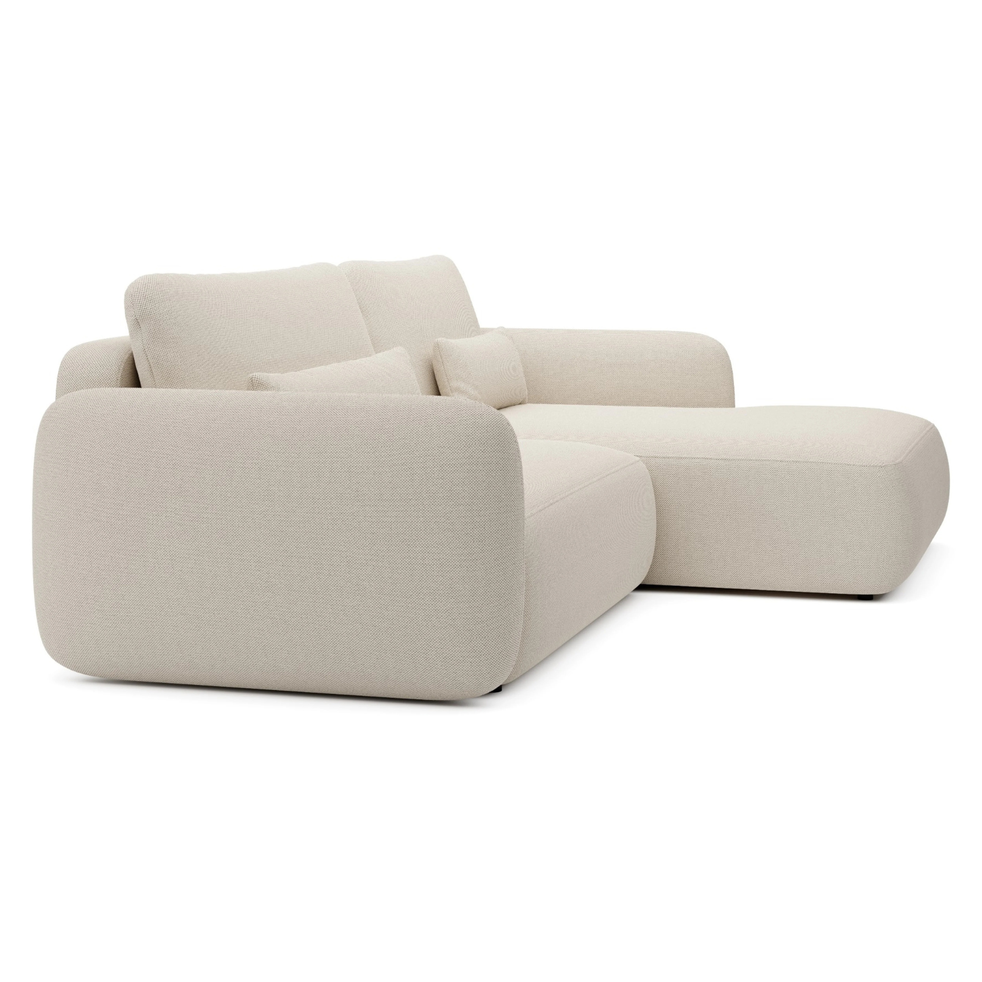 Kampinė sofa BILLY, šviesiai smėlio, dešinė