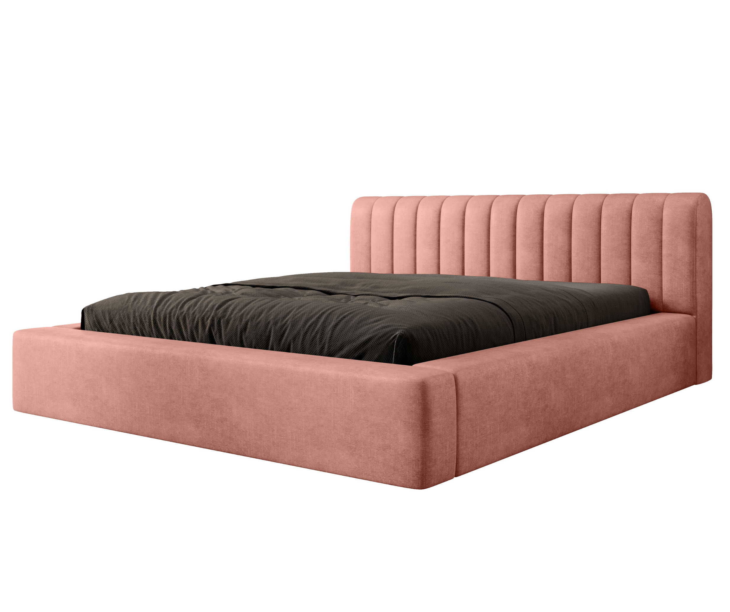Bed AUKE, pink