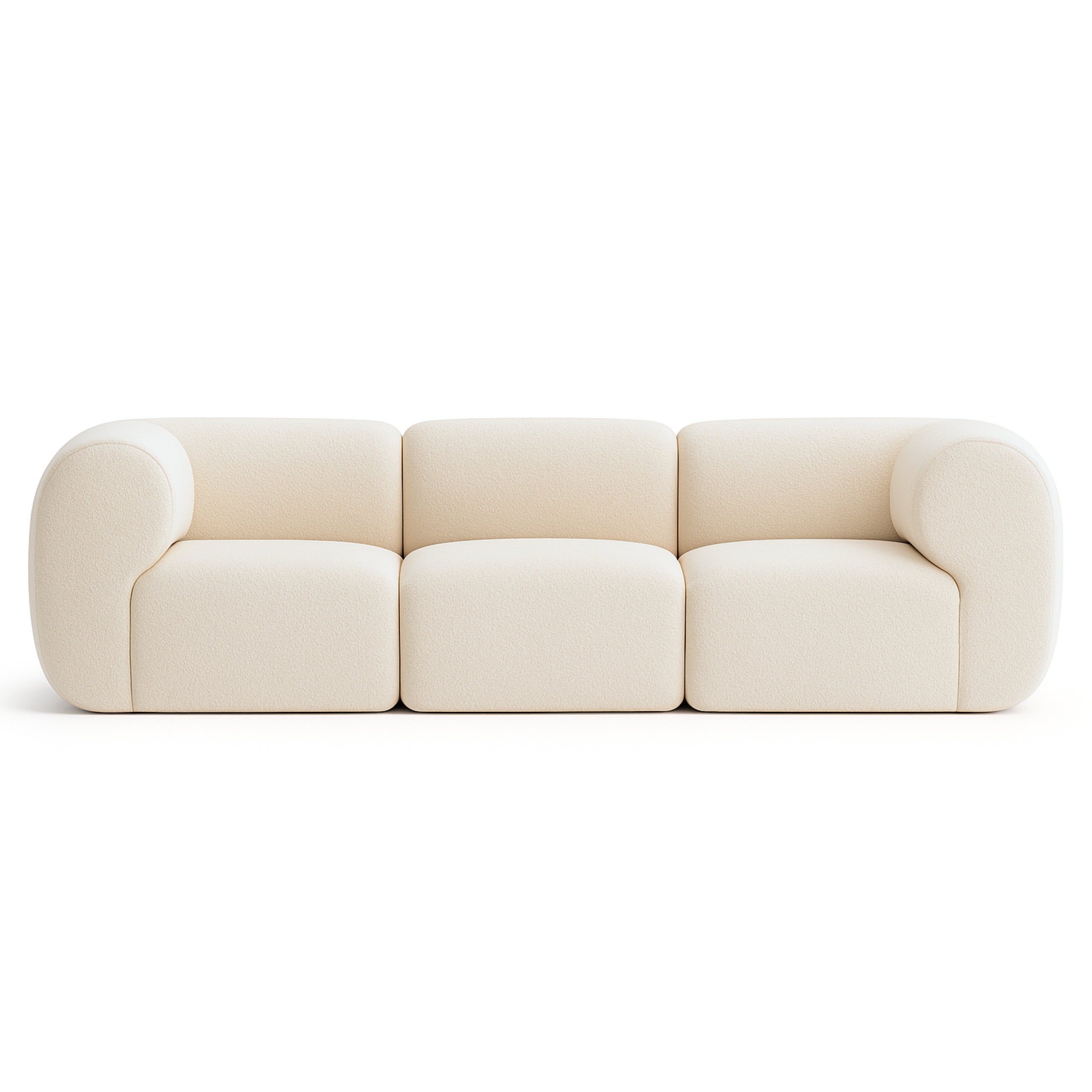 Sofa HUGGO, papirus bouclé