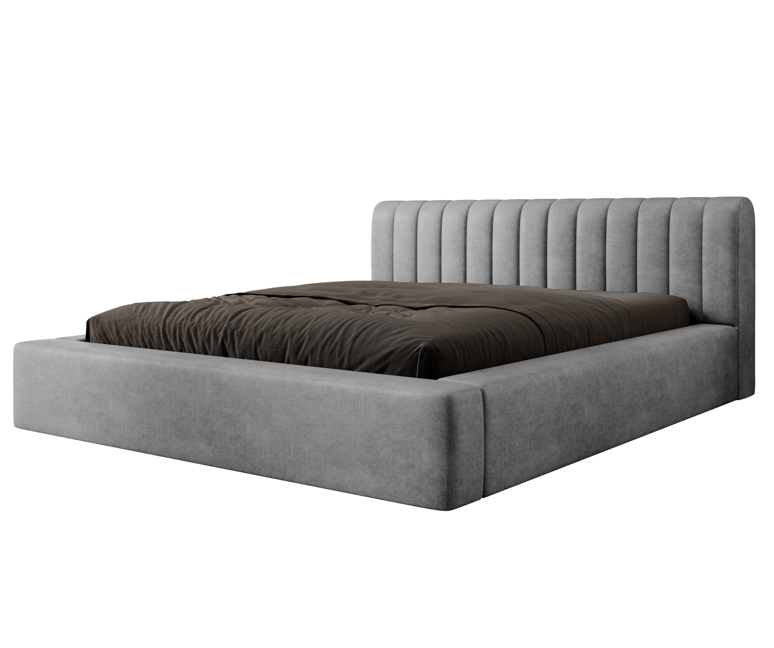 Lova AUKE, šviesiai pilka