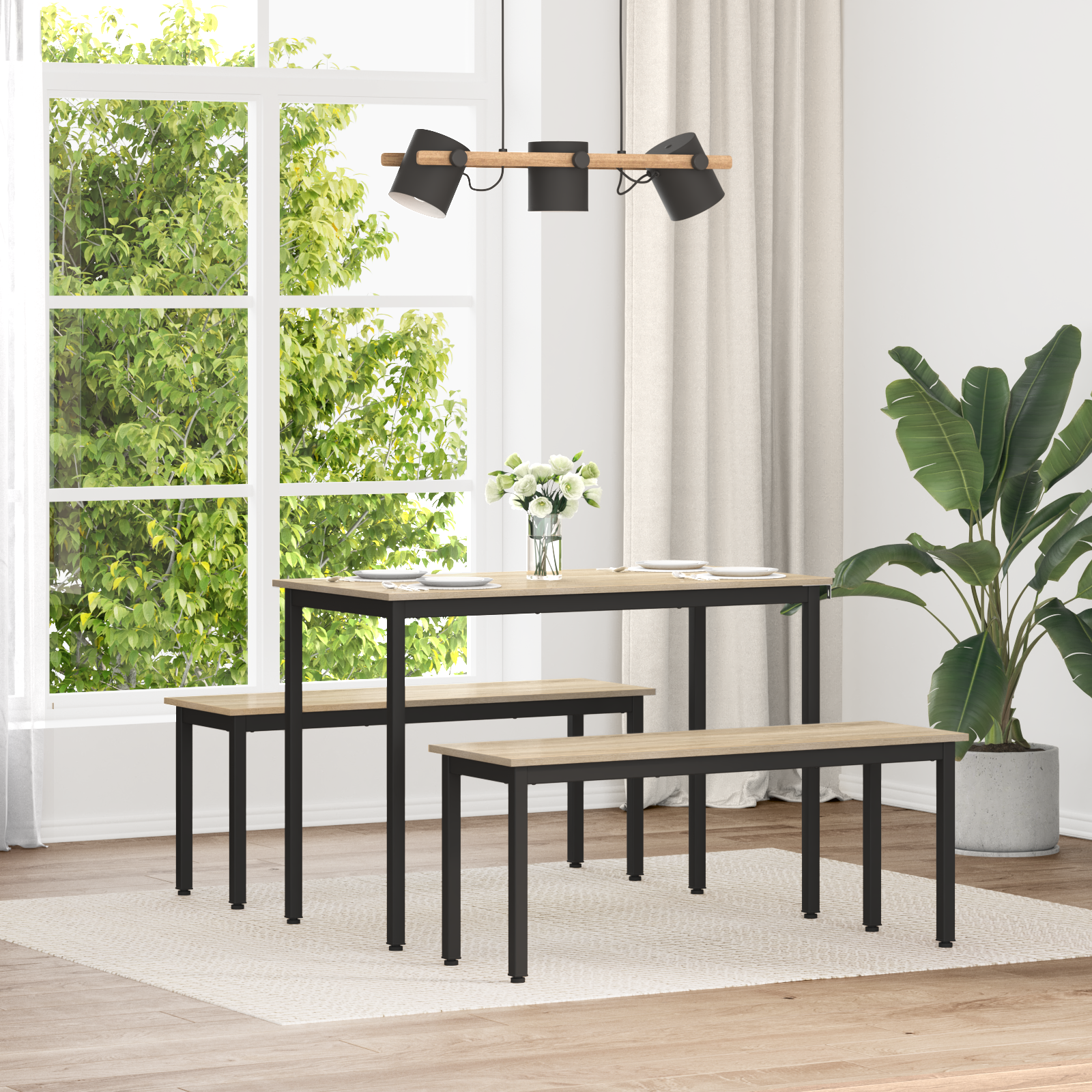 Sols Sonoma 110 x 35 x 45 cm Apstrādāta koksne