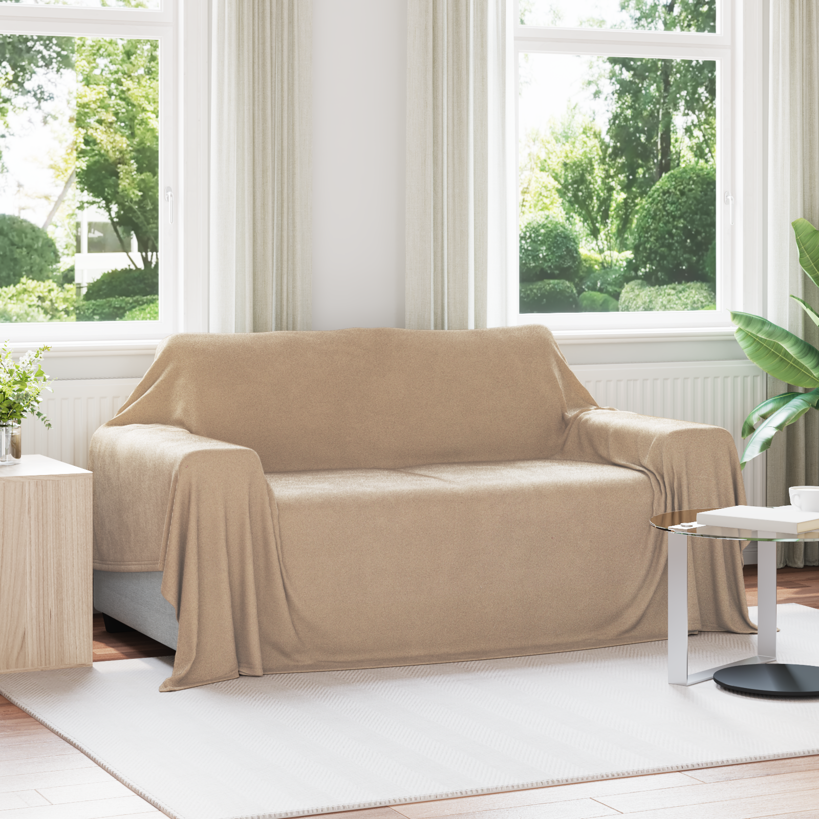 Pleds Kamielis 280 x 210 cm Flīss
