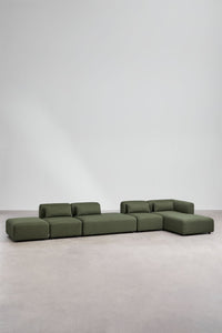 Kampinė sofa FOGLERA iš priekio