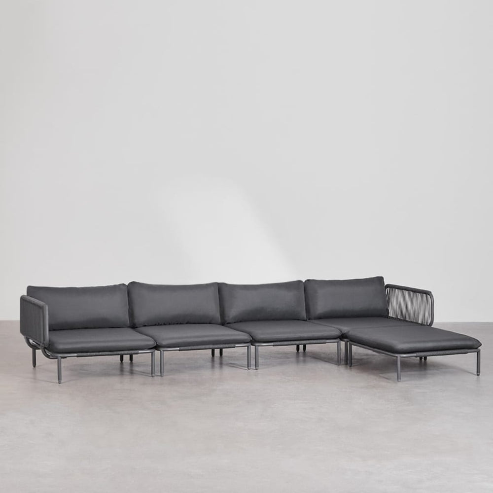 Outdoor Sofa GRAPHITE, four-piece set