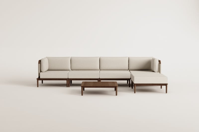 MODENA set, sofa and coffee table