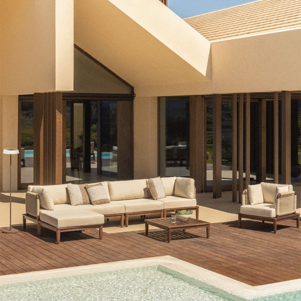 MODENA set, 4-piece with armchair and table