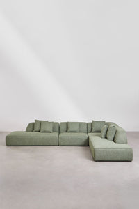 Modulinė kampinė sofa KARDENA – detalus vaizdas