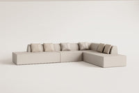 Modulinė kampinė sofa KARDENA – kraštų apdailos detalė
