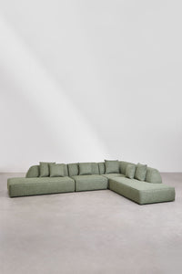 Modulinė kampinė sofa KARDENA – artimas planas