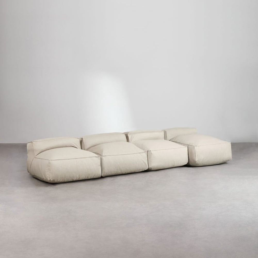 Modular sofa VELVA, Cream semolina