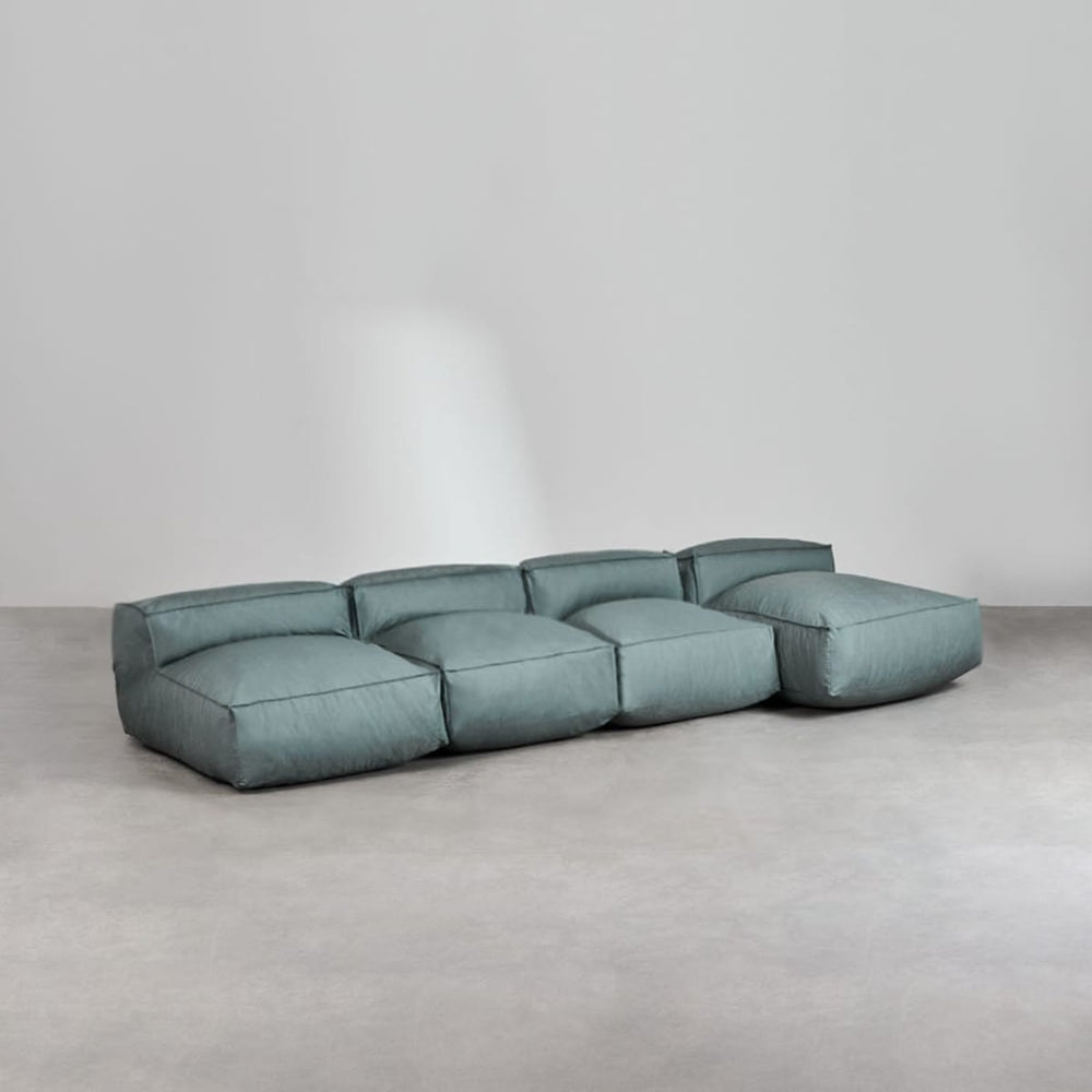 Modular sofa VELVA, Ether green