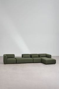 Sofa FOGLERA iš priekio šenilo