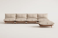Išskleidžiama sofa BRINA išskleidimo mechanizmas