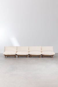 Išskleidžiama sofa BRINA paviršiaus blizgesys iš arti