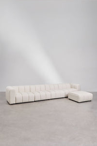 Modulinė sofa ELIOTA spalvos, boucle audinys