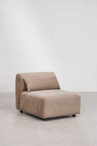Modulinė sofa FOGLERA su pufu – bendras vaizdas