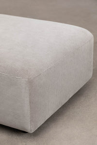 Modulinė sofa FOGLERA su pufu – formos linijos