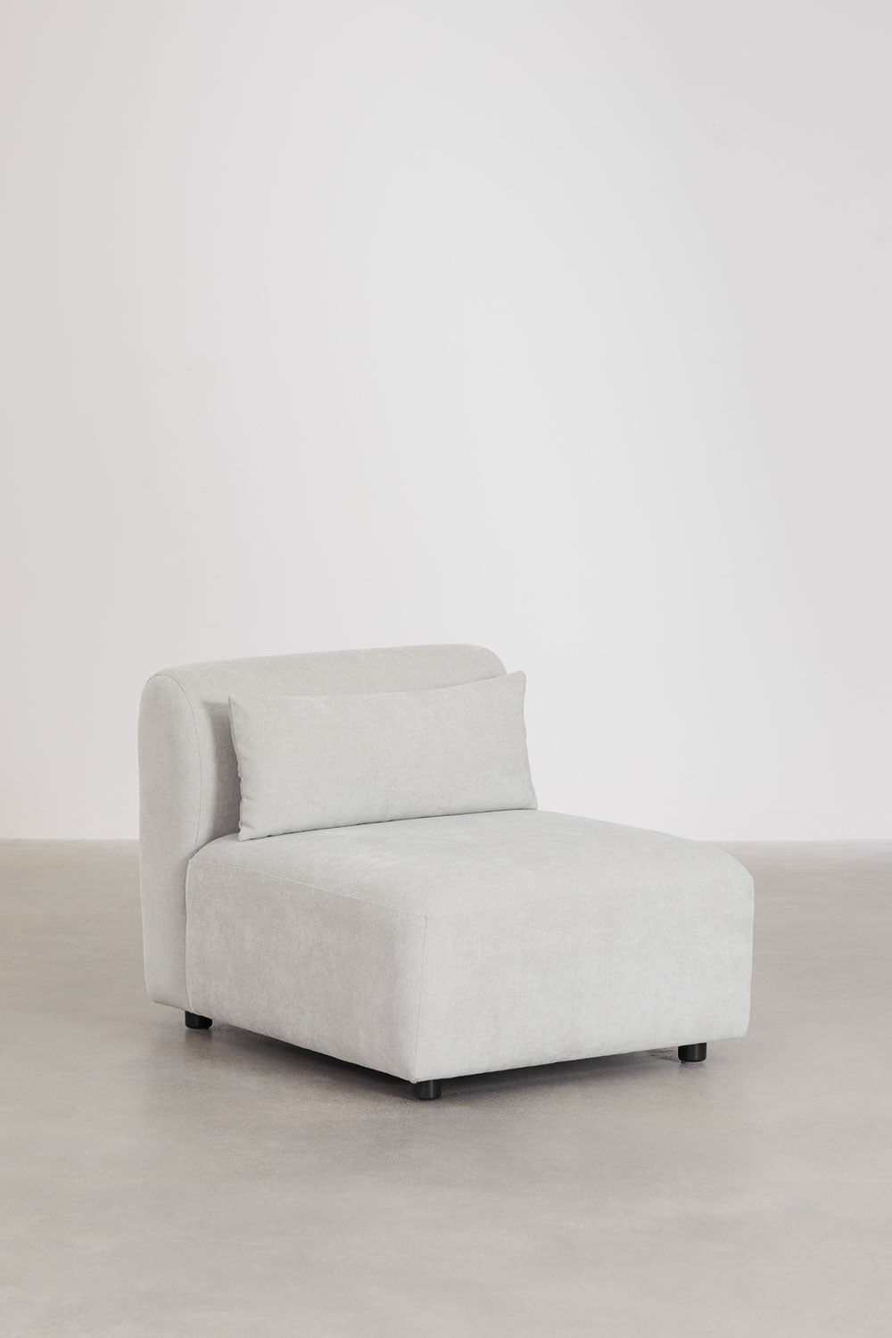 Modulinė sofa FOGLERA su pufu – bendras vaizdas