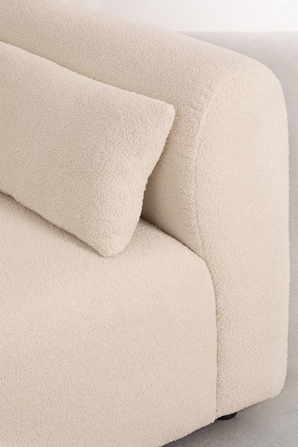 Modulinė sofa FOGLERA su pufu – paviršiaus detalė