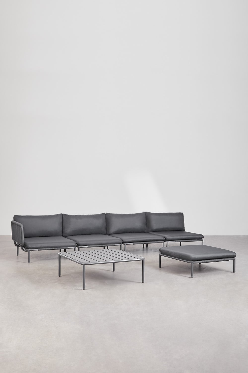 GRAFITO Corner Sofa, four-piece set