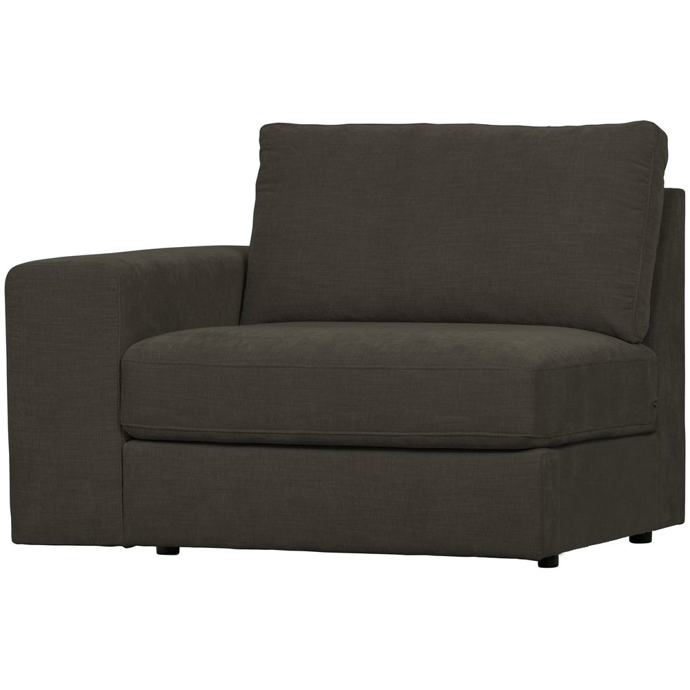 Family Module With Armrest, Single Seater, left, Anthracite