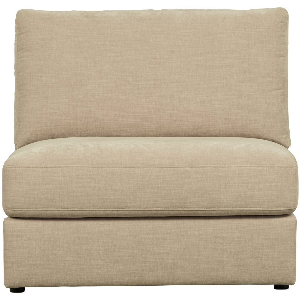 Single element FAMILY, without armrest, sand color