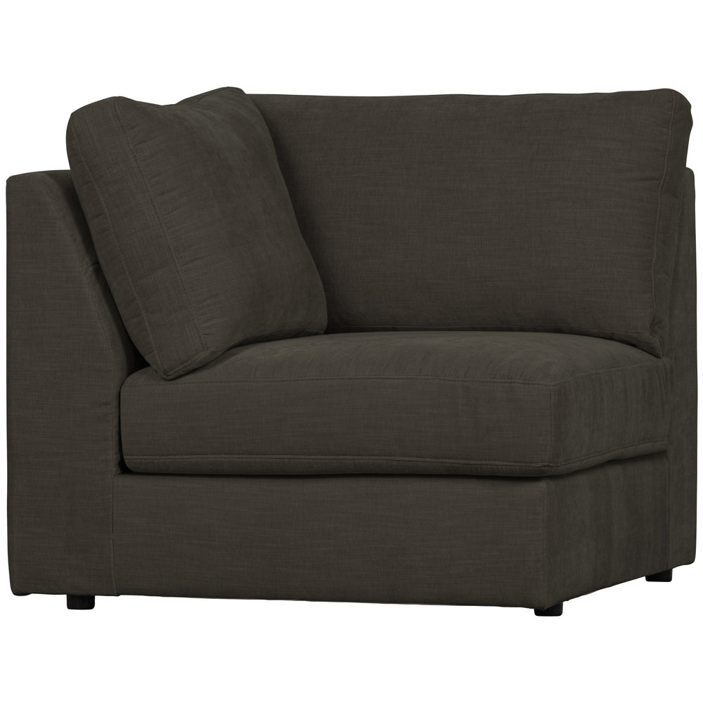 Corner element FAMILY, anthracite
