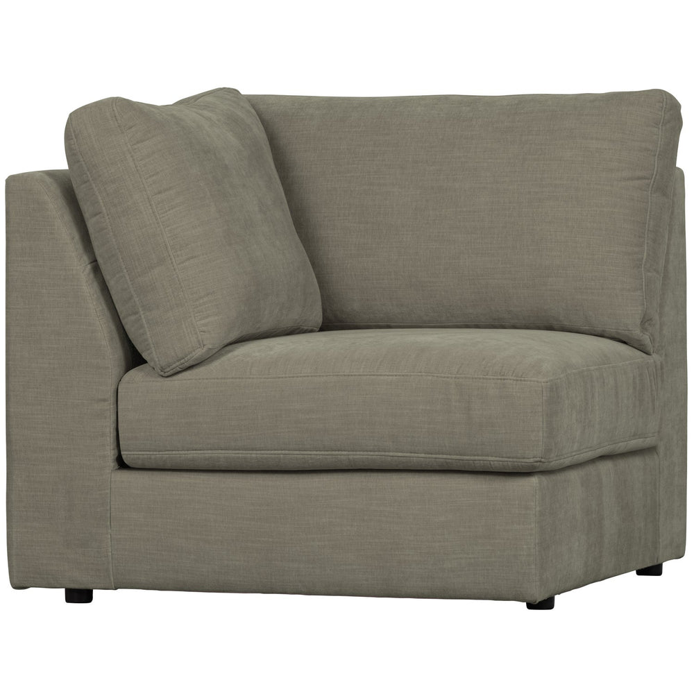 Corner element FAMILY, warm gray