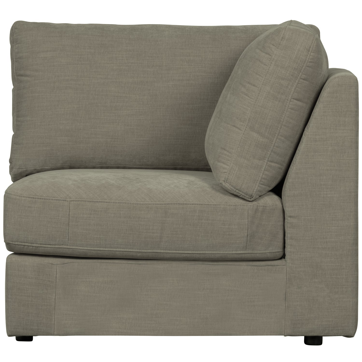 Corner element FAMILY, warm gray