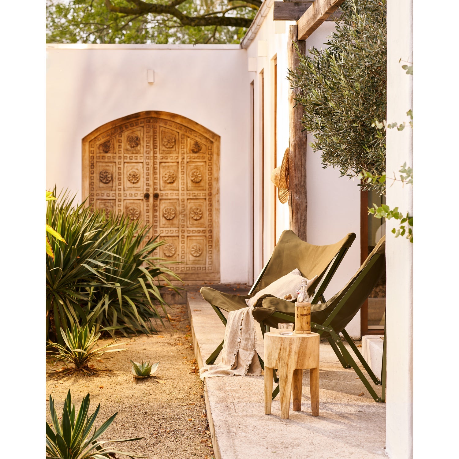 Sulankstoma kėdė LAZY AFTERNOON, žalia