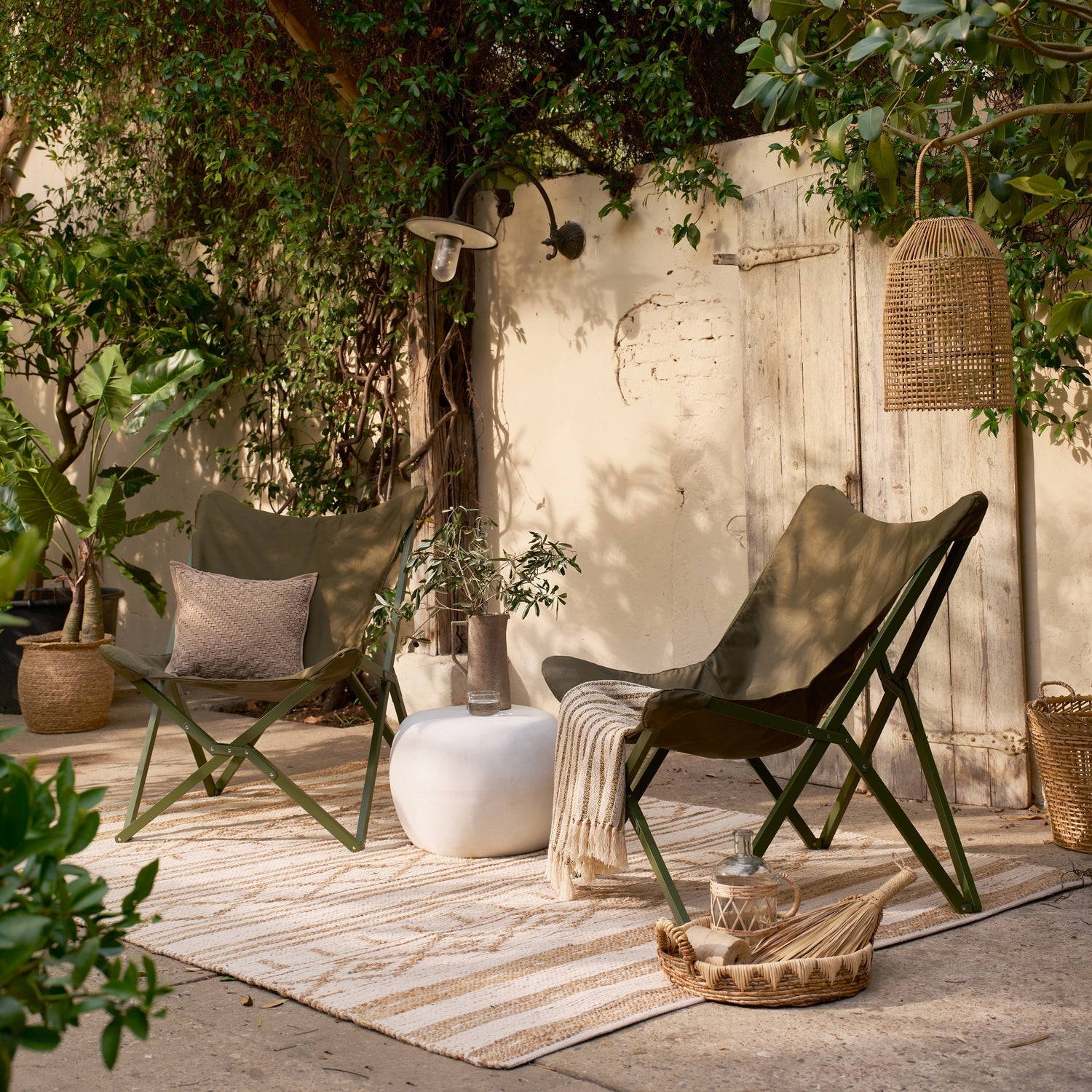 Sulankstoma kėdė LAZY AFTERNOON, žalia