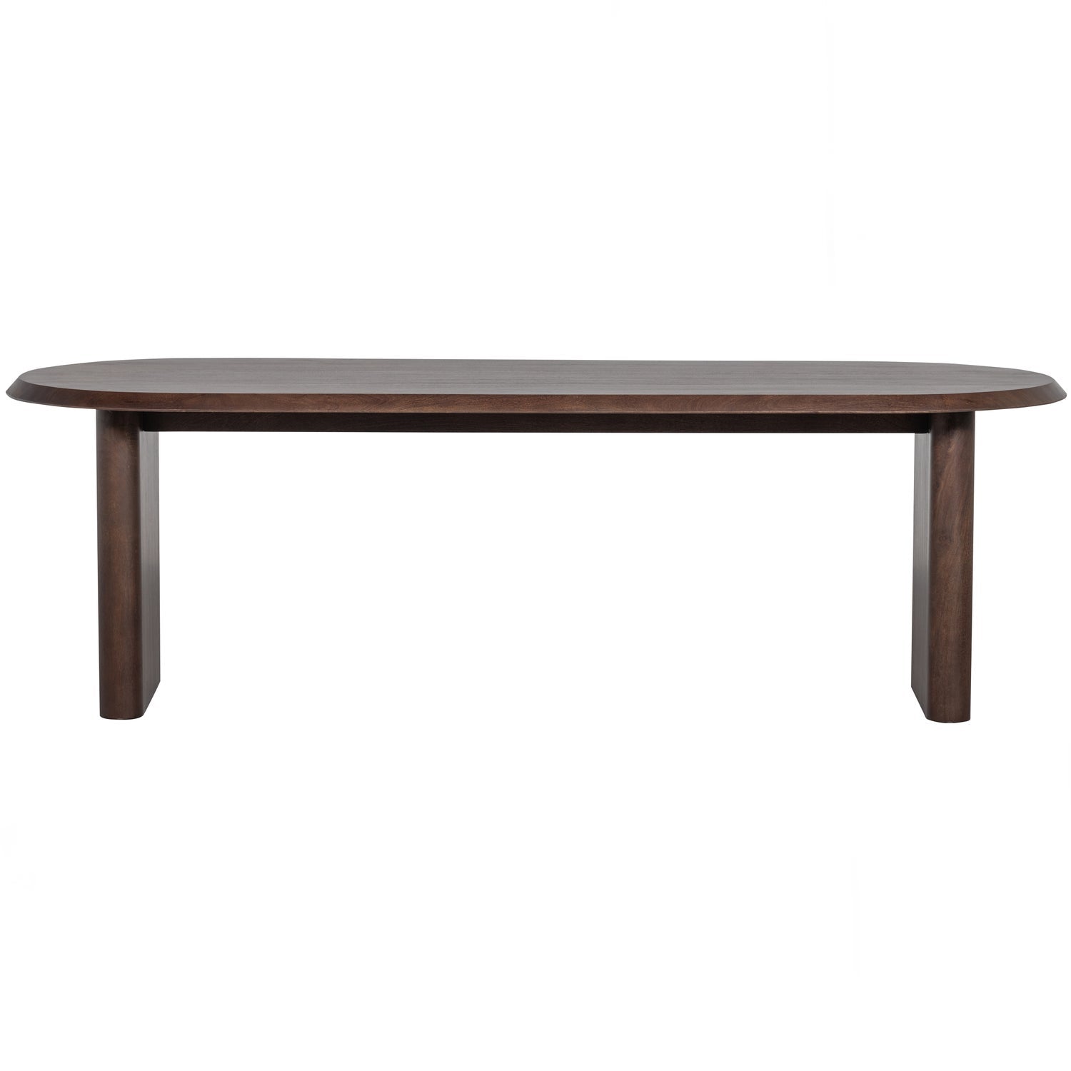 Stalas ELLIPS, riešutinė mango 240x90