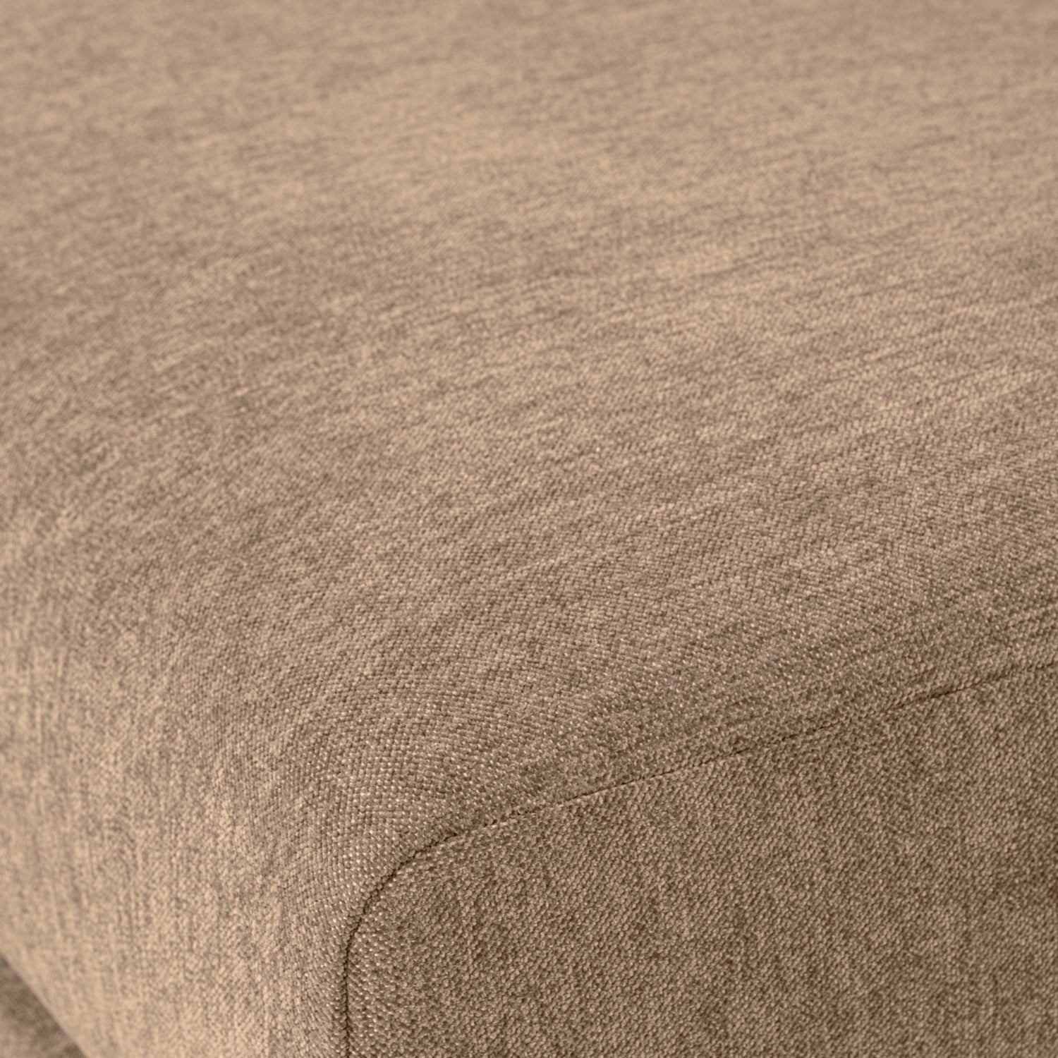 Pouf COUPLE, velvet, butter melange