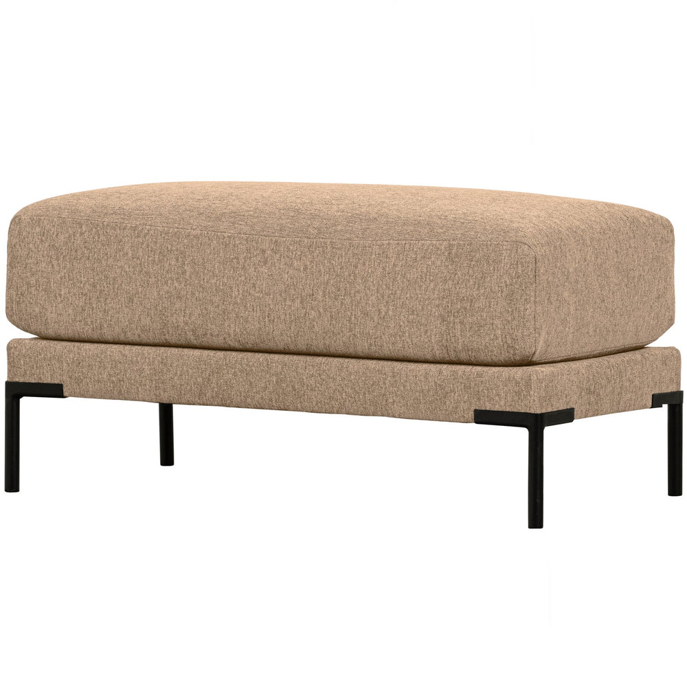 Pouf COUPLE, velvet, butter melange