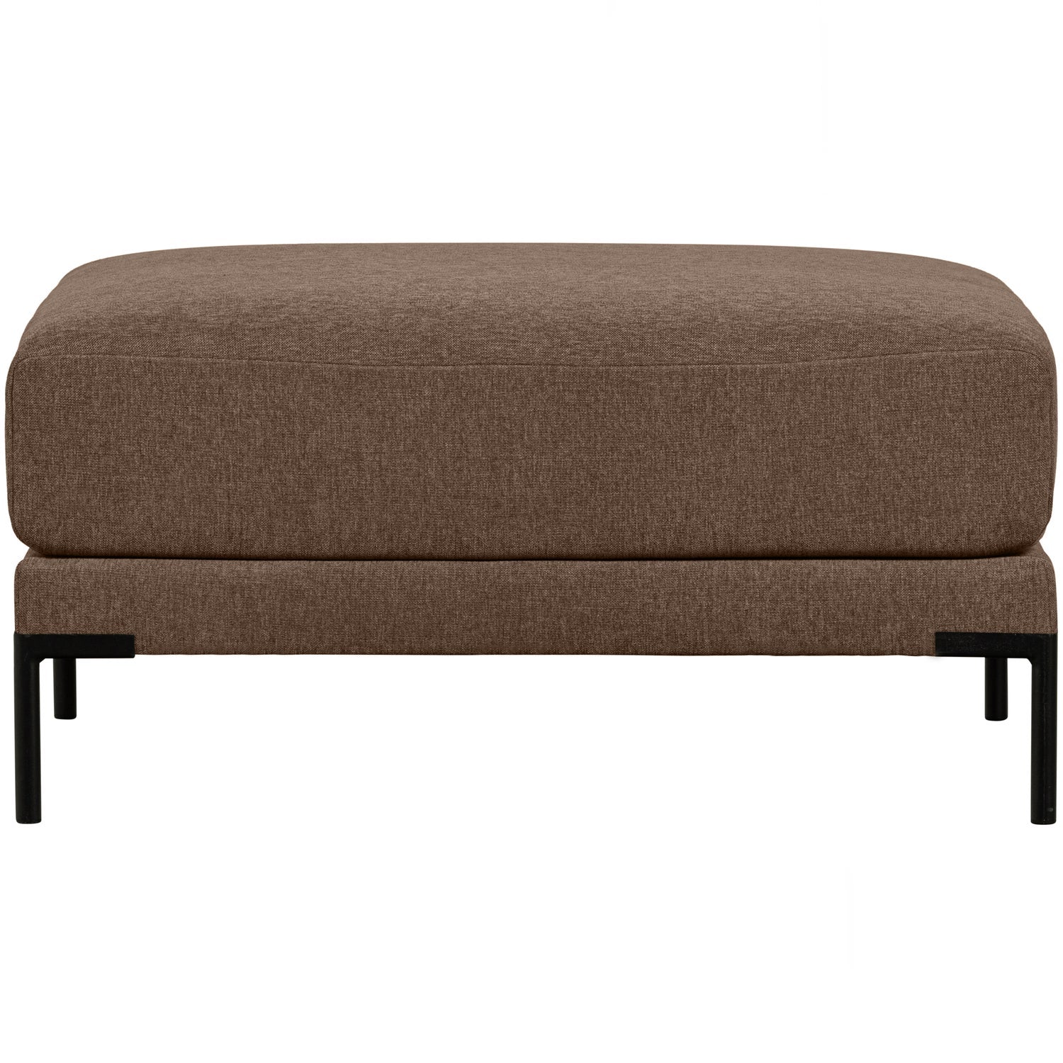 Pouffe COUPLE, velvet, chocolate brown